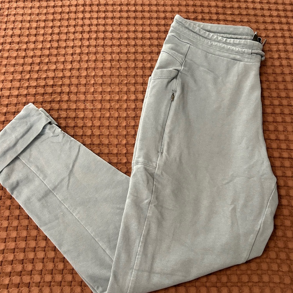 Patagonia Organic Cotton Roaming Joggers - Slim Fit - Sage/Blue-Grey - Size S